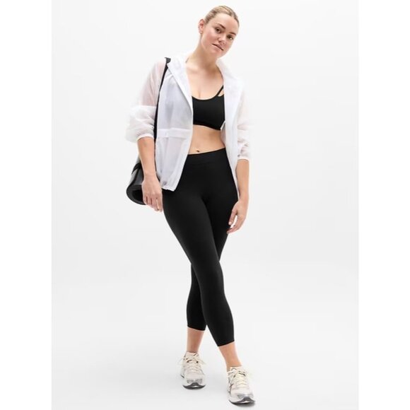 Athleta M Transcend High Rise Micro Waist Legging Black Medium - Picture 2 of 8